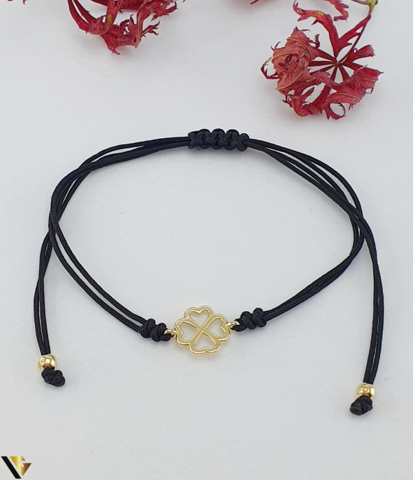 Bratara Snur Textil, Aur 14k [1]