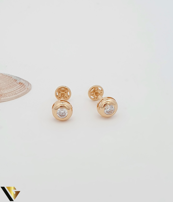 Cercei Aur 14K, Zirconiu [1]