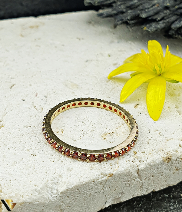 Inel Aur 14k, Eternity [2]