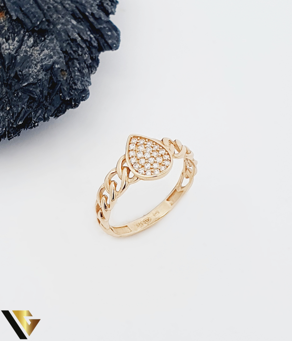 Inel Aur 14K, Zirconiu [1]