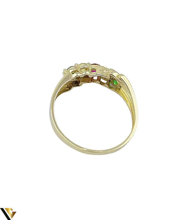 Inel Aur 14k, Zirconiu [2]