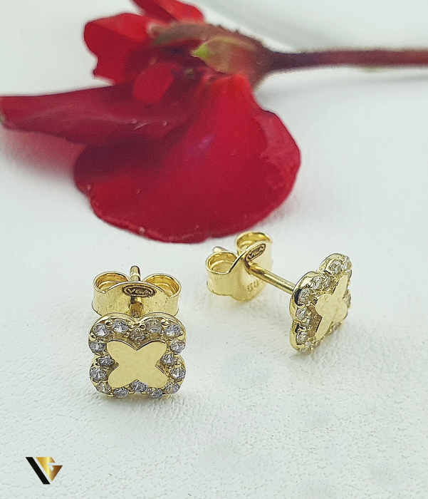 Cercei Aur 14k, Zirconiu [2]