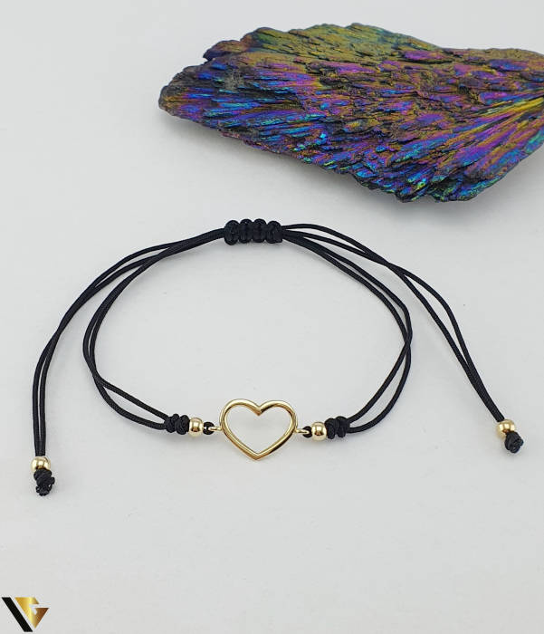 Bratara Snur Textil, Aur 14k [1]