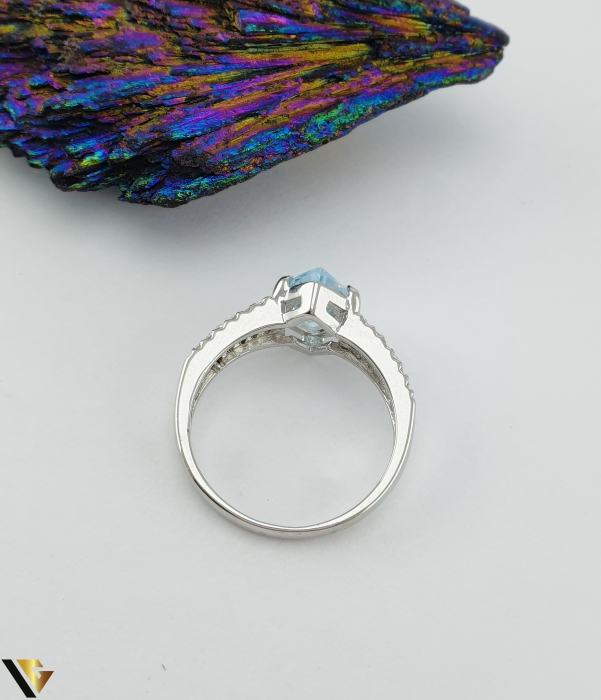 Inel Argint 925, Topaz [2]