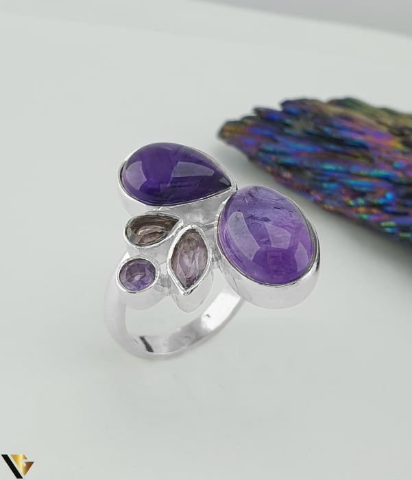 Inel Argint 925, Ametiste [1]