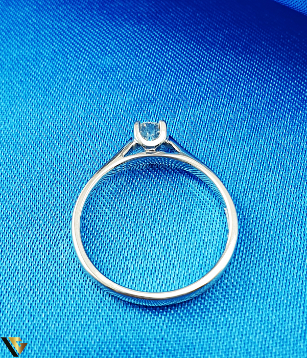 Inel Aur Alb 9k, Diamant de 0.25 ct [3]