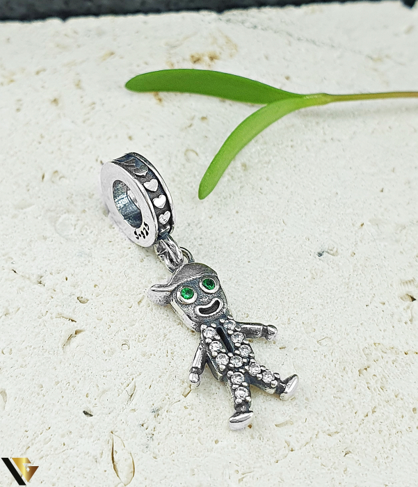Charm / Talisman din Argint 925, Baietel [2]