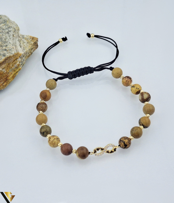 Bratara Snur Textil, Aur 14k [1]