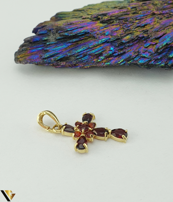 Pandantiv Aur 18k, Granate [2]