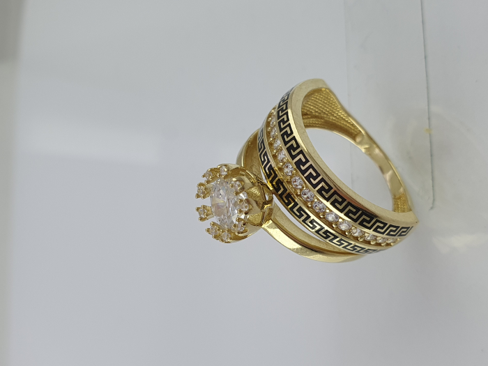 Inel Aur 14k, 5.29 grame  logodna verigheta [2]