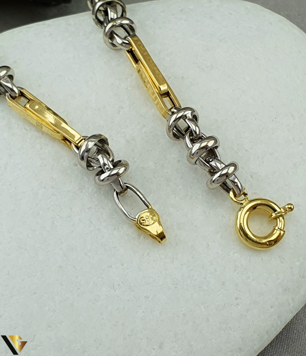Bratara aur 14K Greutate: 7.78 gr Lungime: 25 cm Latime: 6 mm Marcaj / titlu "585" Locatie: Bacau Calea Marasesti Tel:0756943079 [2]
