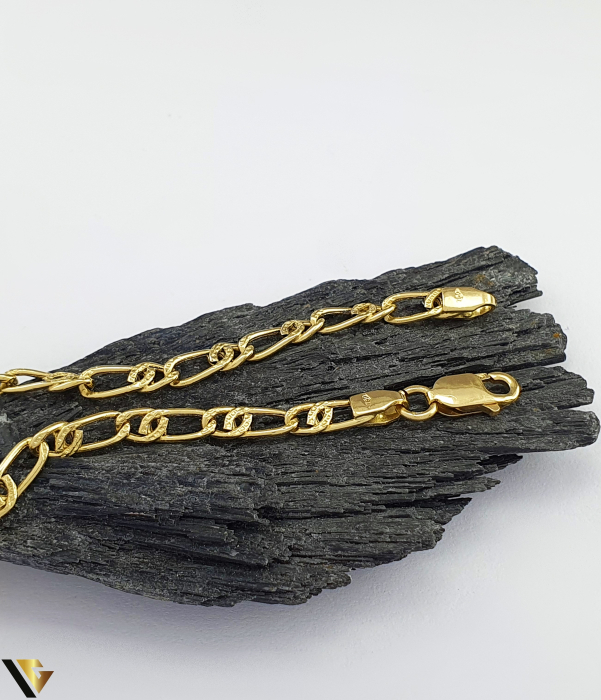 Bratara aur 18k Greutate: 2.85 g Lungime: 19,5 cm Latime: 4 mm Marcaj / Titlu: "750" Stare: Pre-Owned / Foarte Buna Locatie: Bacau Calea Marasesti Tel:0756943079 [2]
