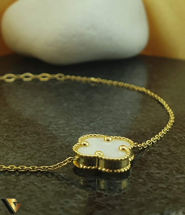 Bratara Aur 14K, Floare ceramica [2]