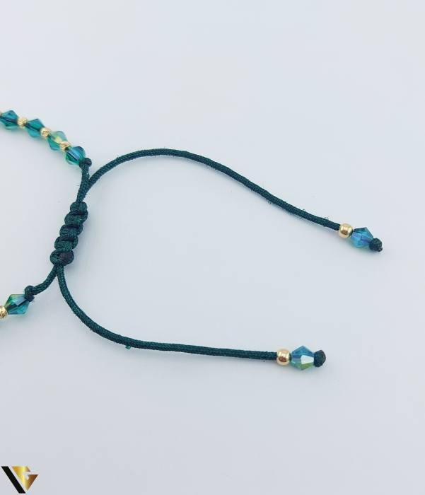 Bratara, Snur textil, Aur 14k [2]