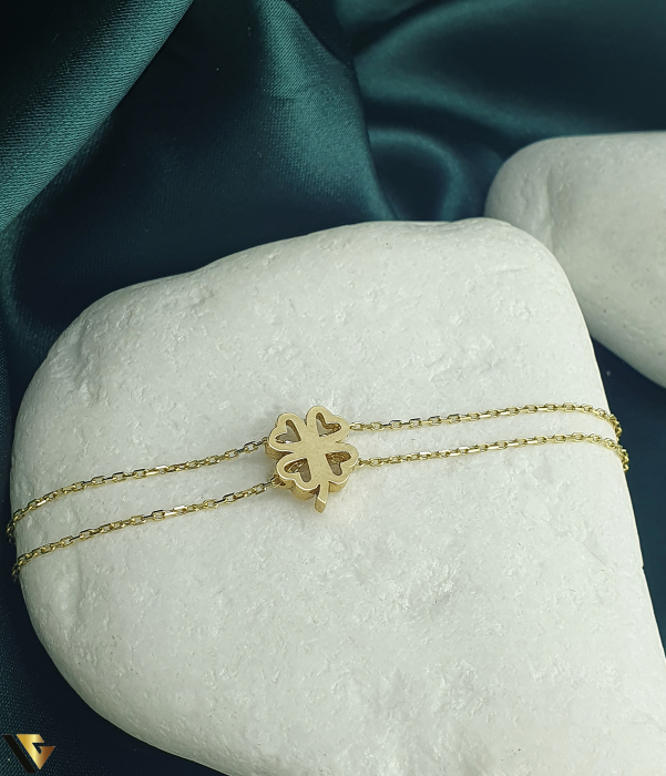 Bratara Aur 14K, Trifoi [4]