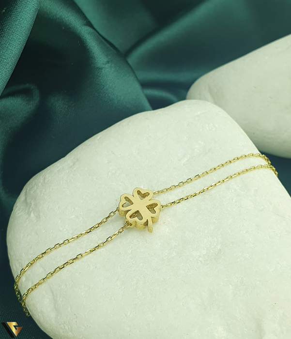 Bratara Aur 14K, Trifoi [2]