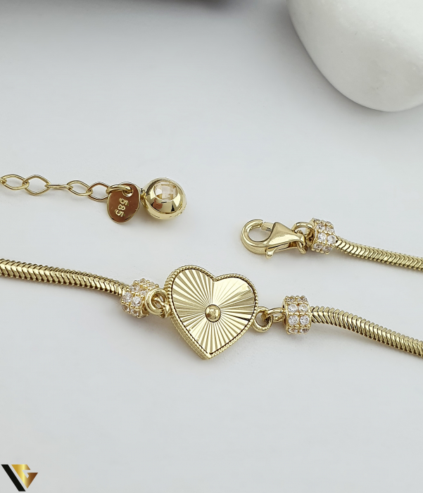 Bratara Aur 14K, Zirconiu [2]