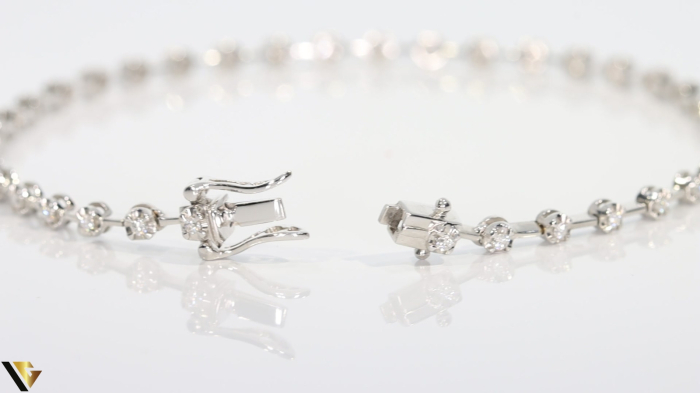 Bratara Aur 18k, Diamante 0.49 ct [3]