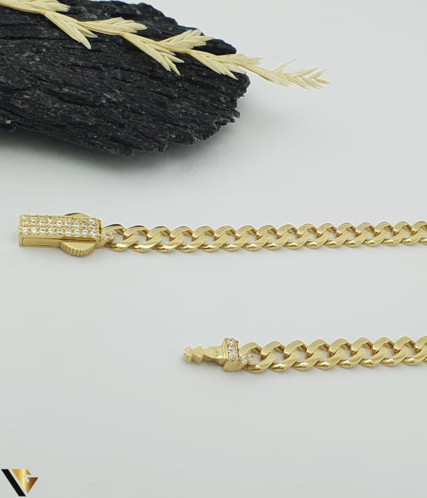 Bratara  Cuban Aur 14k [2]