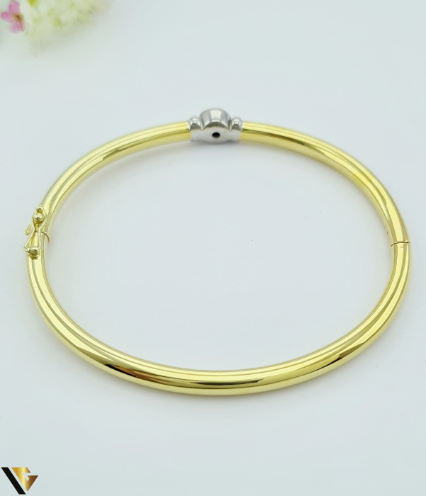 Bratara Fixa Aur 14k, Diamant 0.14 ct [2]