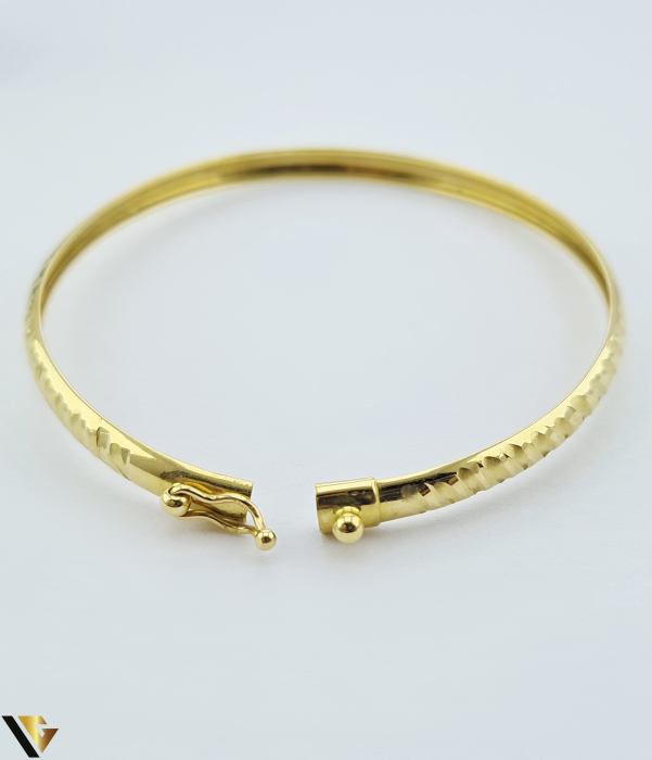 Brățară fixă din aur 14K, cubic zirconia [2]