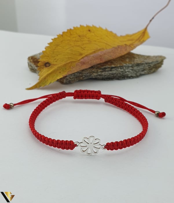 Bratara Snur textil, Argint 925 [1]