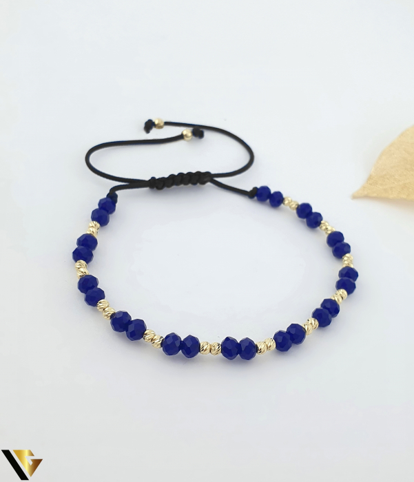 Bratara Snur Textil, Aur 14k [1]