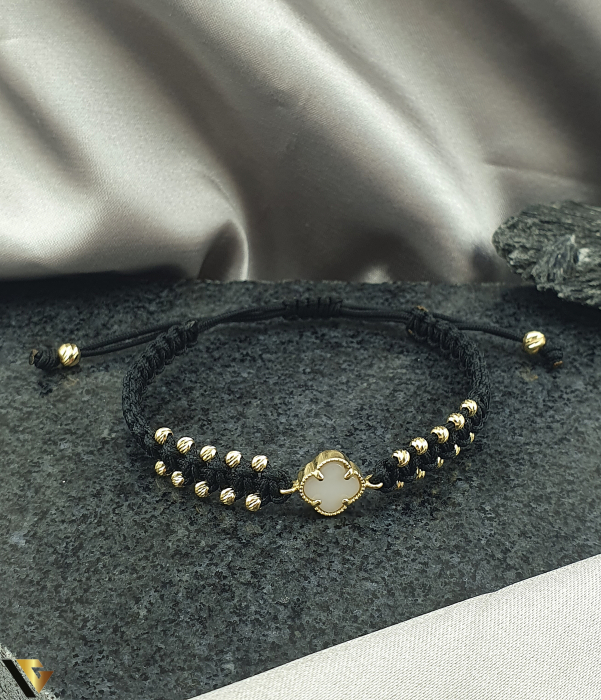Bratara Snur Textil, Aur 14K [1]