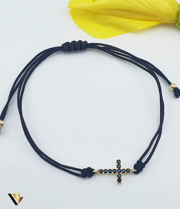 Bratara Snur Textil, Aur 14k [1]