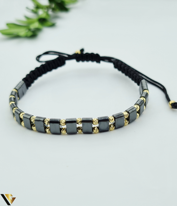 Bratara Snur Textil, Aur 14k [1]