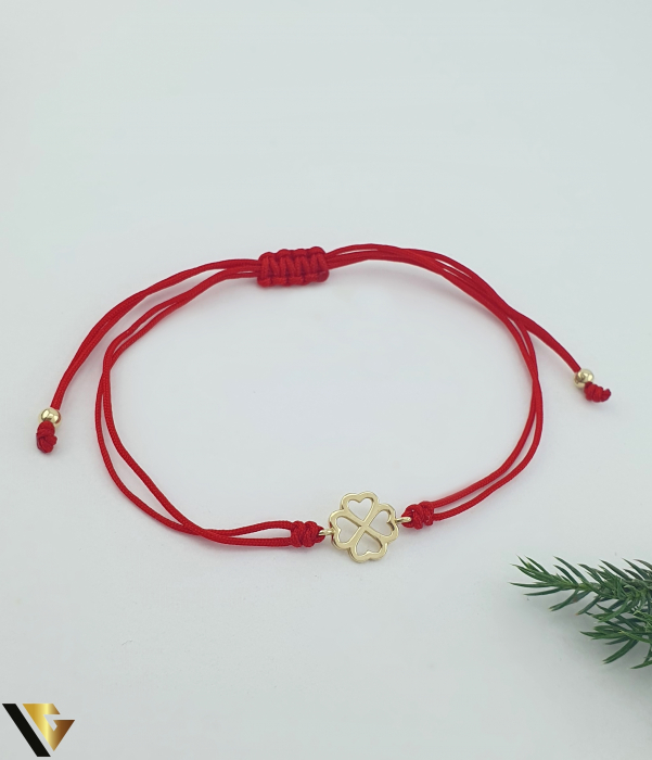 Bratara Snur Textil, Aur 14k [1]