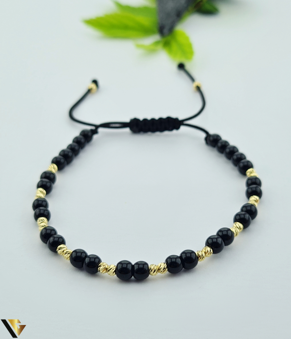 Bratara Snur Textil, Aur 14k [1]