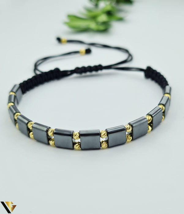 Bratara Snur Textil, Aur 14k [1]