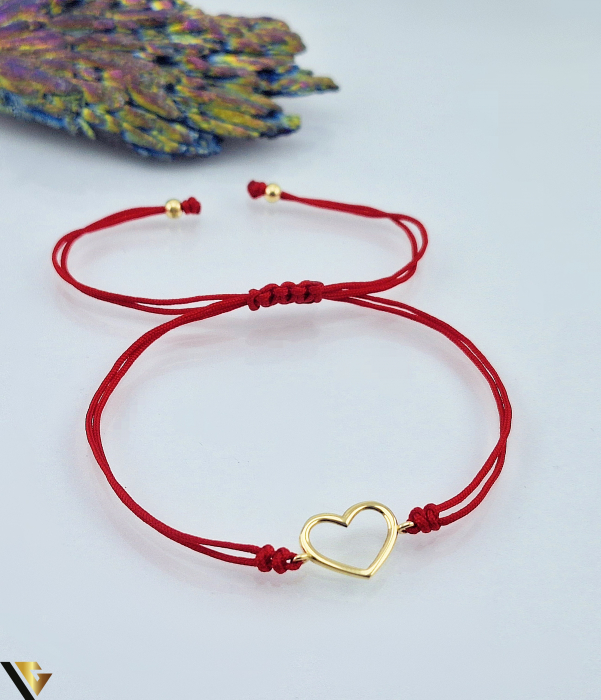 Bratara Snur textil, Aur 14k [1]
