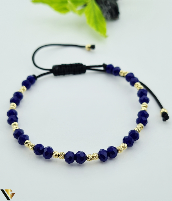 Bratara Snur Textil, Aur 14k [1]