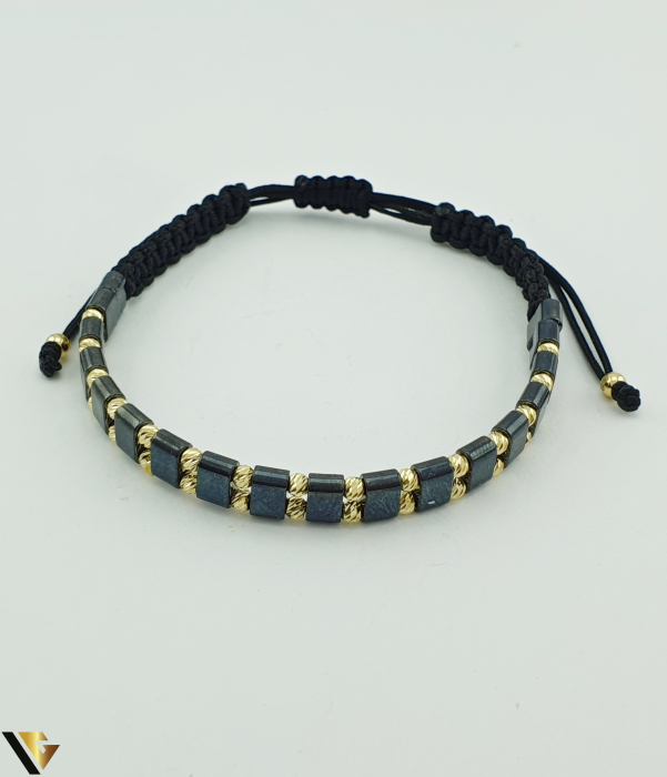 Bratara Snur Textil, Aur 14k [1]