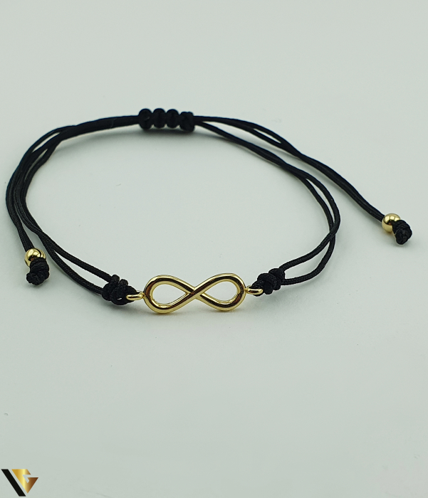 Bratara Snur Textil, Aur 14k [1]