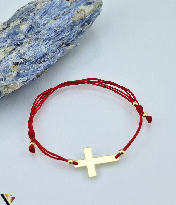Bratara Snur Textil, Aur 14k [1]