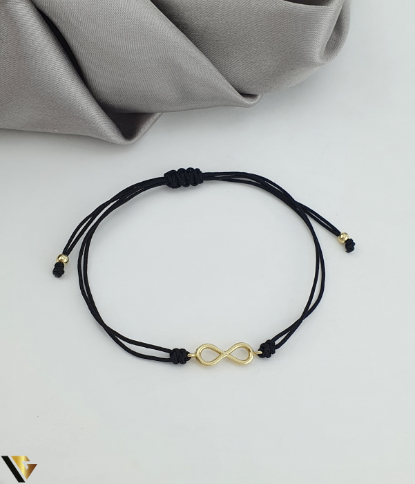 Bratara Snur Textil, Aur 14k [1]