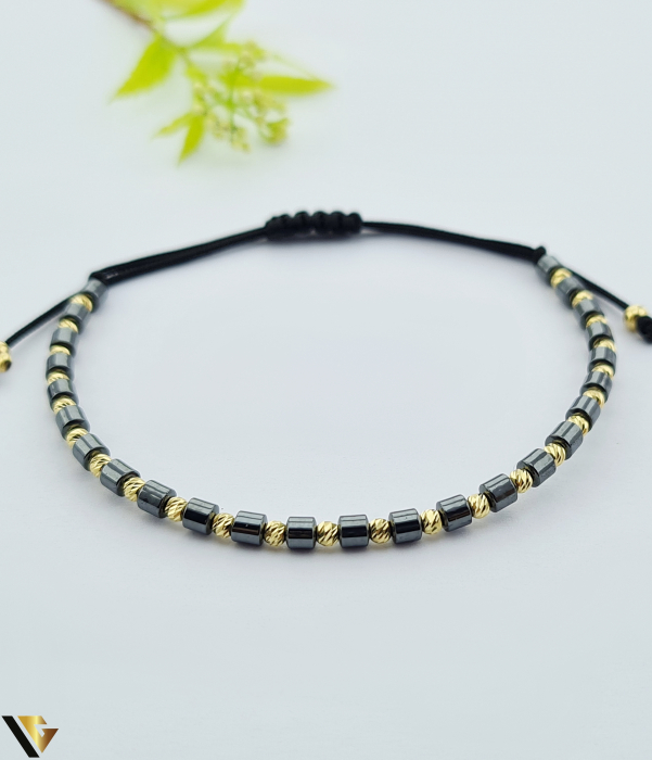 Bratara Snur Textil, Aur 14k [1]