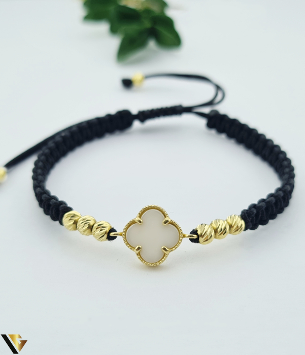 Bratara Snur Textil, Aur 14k [1]