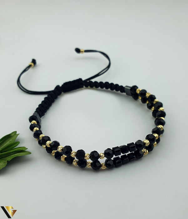 Bratara Snur Textil, Aur 14k [1]