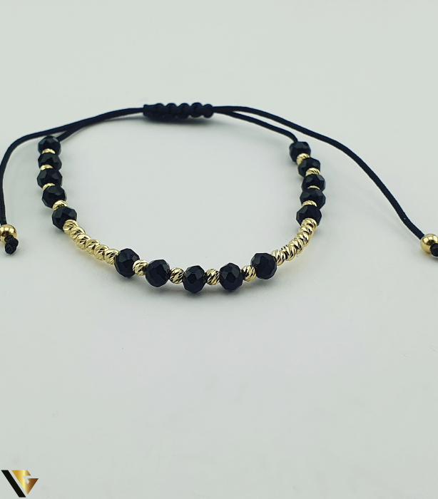 Bratara Snur Textil, Aur 14k [1]