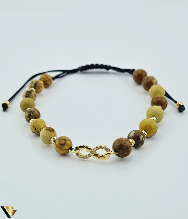 Bratara Snur Textil, Aur 14k [1]