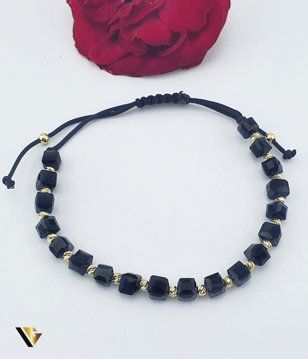 Bratara Snur Textil, Aur 14k [1]