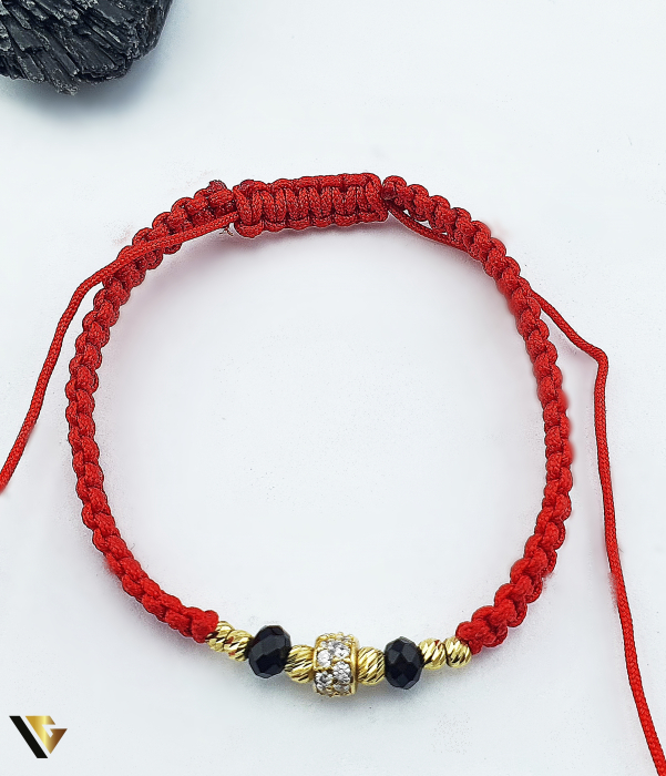 Bratara Snur Textil, Aur 14k [1]