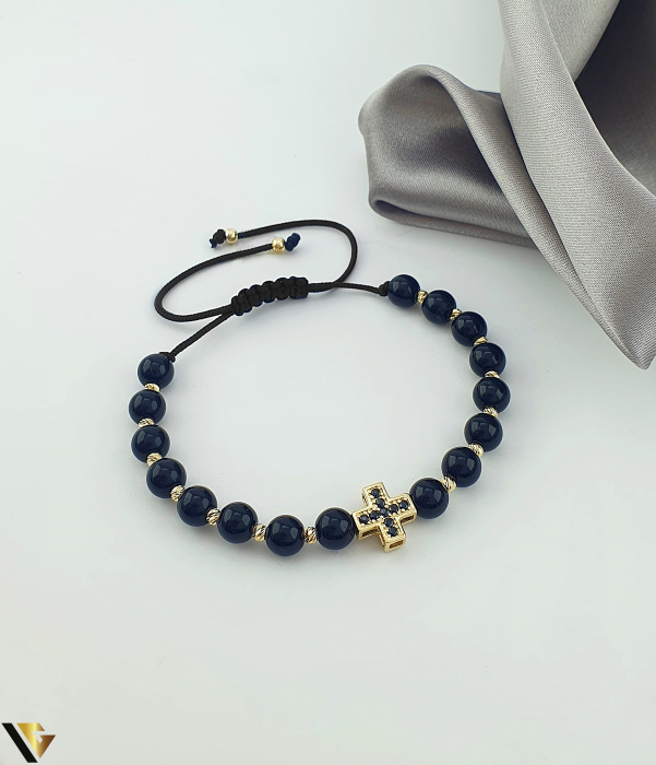 Bratara Snur Textil, Aur 14k [1]