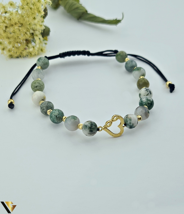 Bratara Snur Textil, Aur 14k [1]