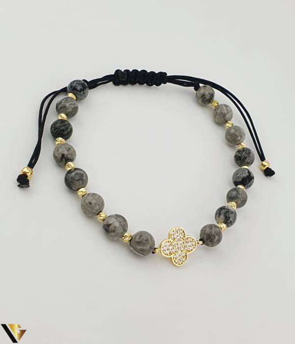 Bratara Snur Textil, Aur 14k [1]