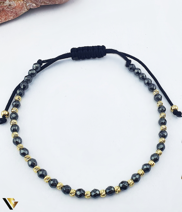 Bratara Snur Textil, Aur 14k [1]